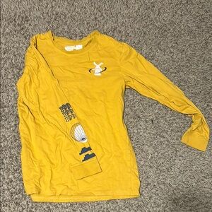 Dutch Bros Yellow Long Sleeve Graphic Tee